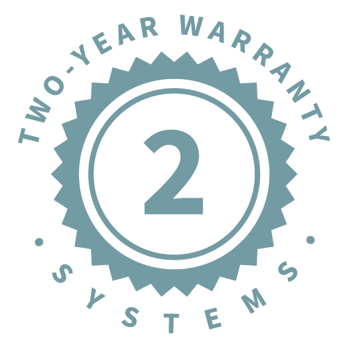 2-Year Systems Warranty